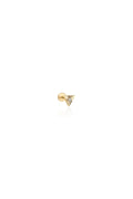Kalemli Üçgen Altın Piercing - O'an Jewelry