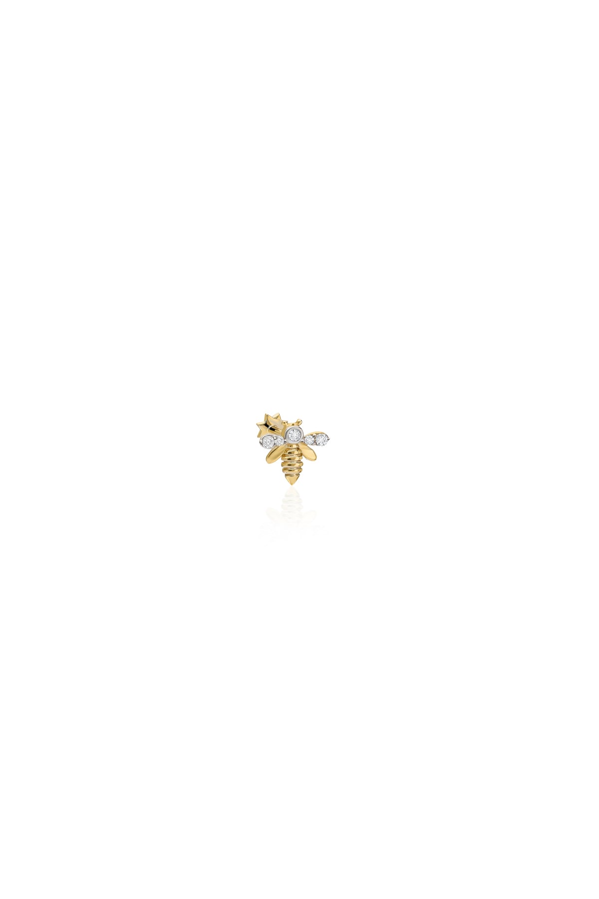 Arı Tragus Altın Piercing - O'an Jewelry