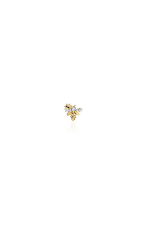 Arı Tragus Altın Piercing - O'an Jewelry