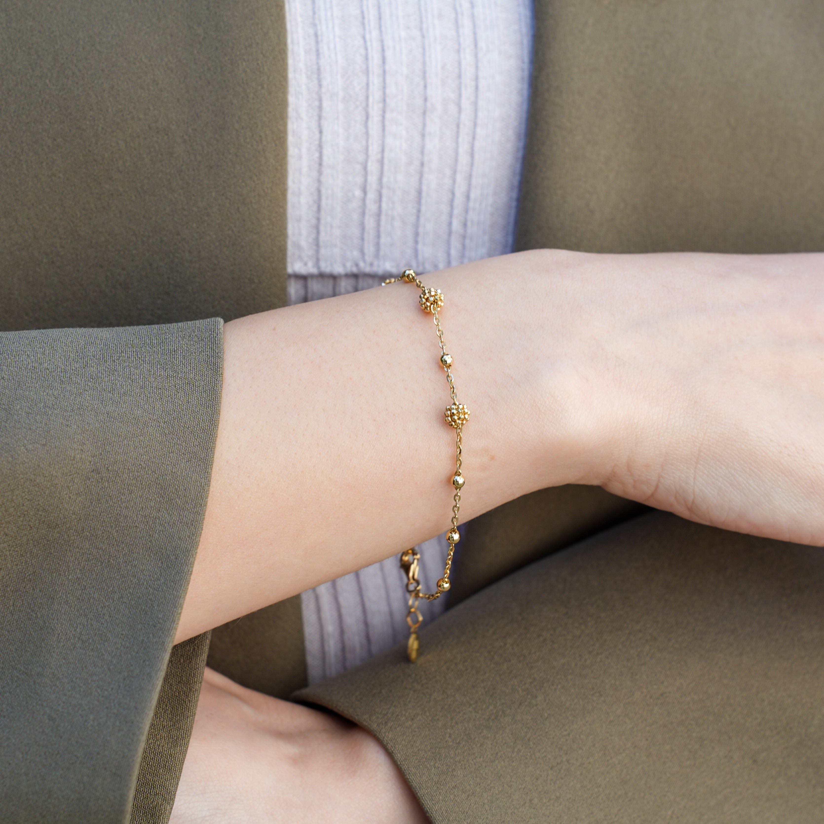 Minimal Top İtalyan Zincir Bileklik - O'an Jewelry