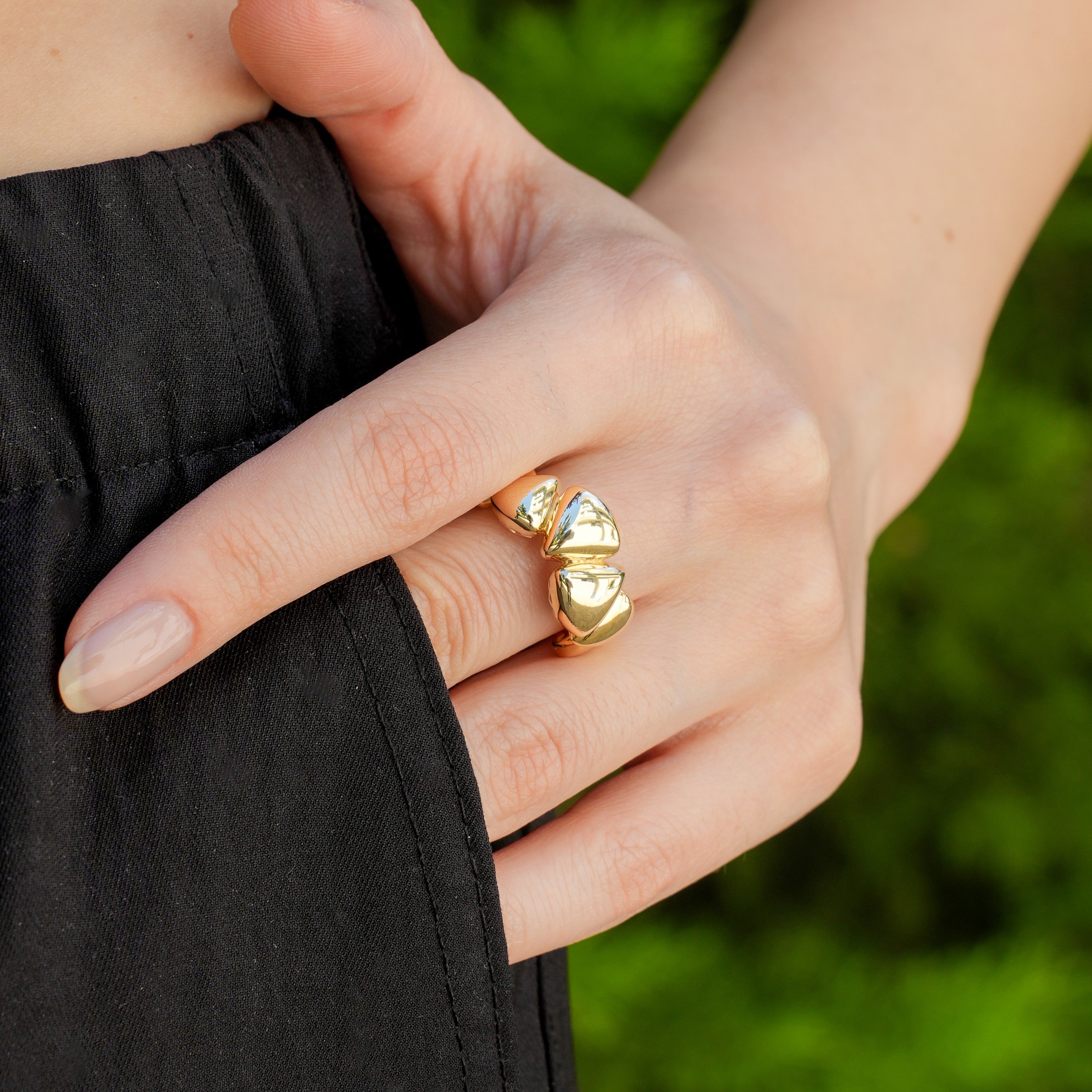 Mira Bombeli Yüzük - O'an Jewelry