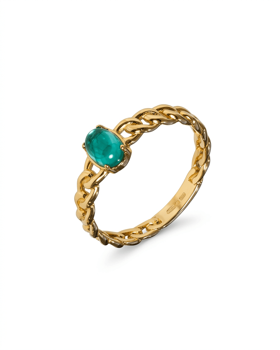 Azure Zincir Yüzük - O'an Jewelry