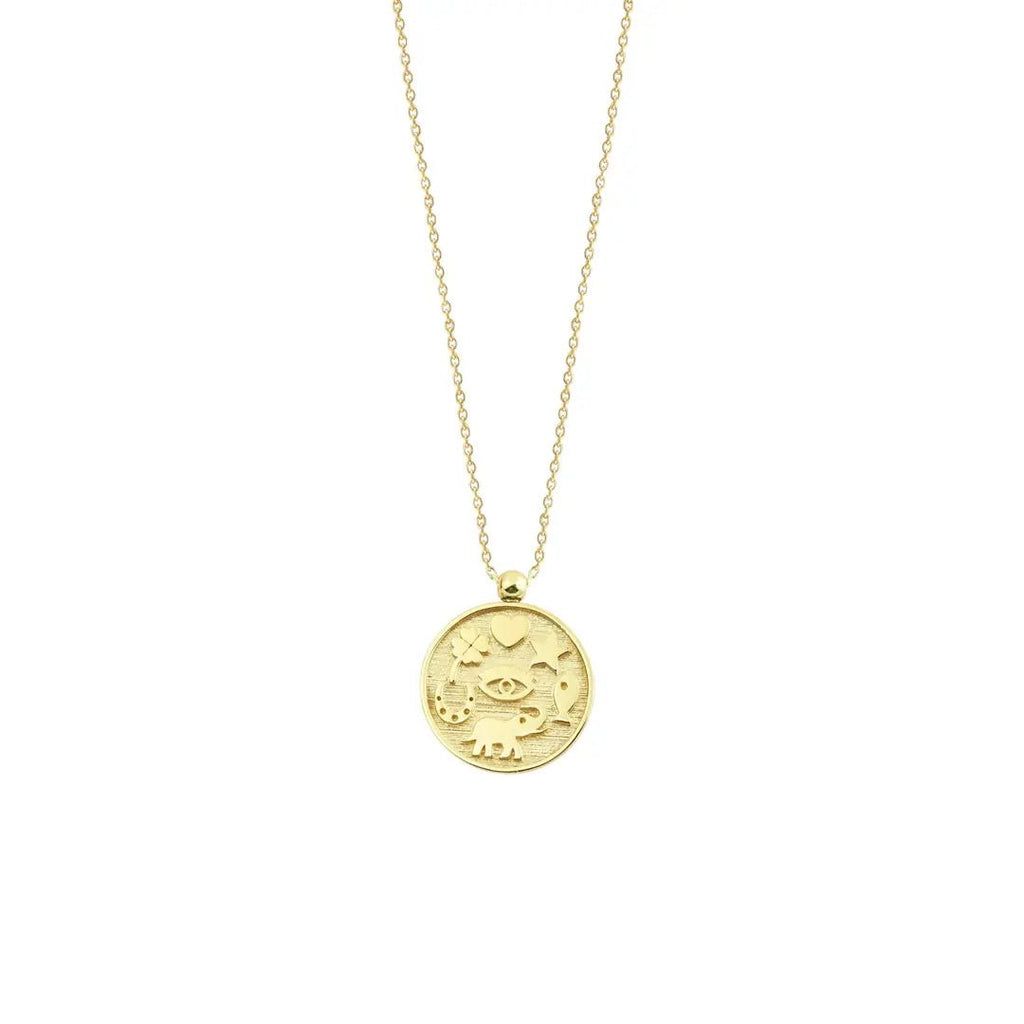 Yuvarlak Şans Kolye - O'an Jewelry