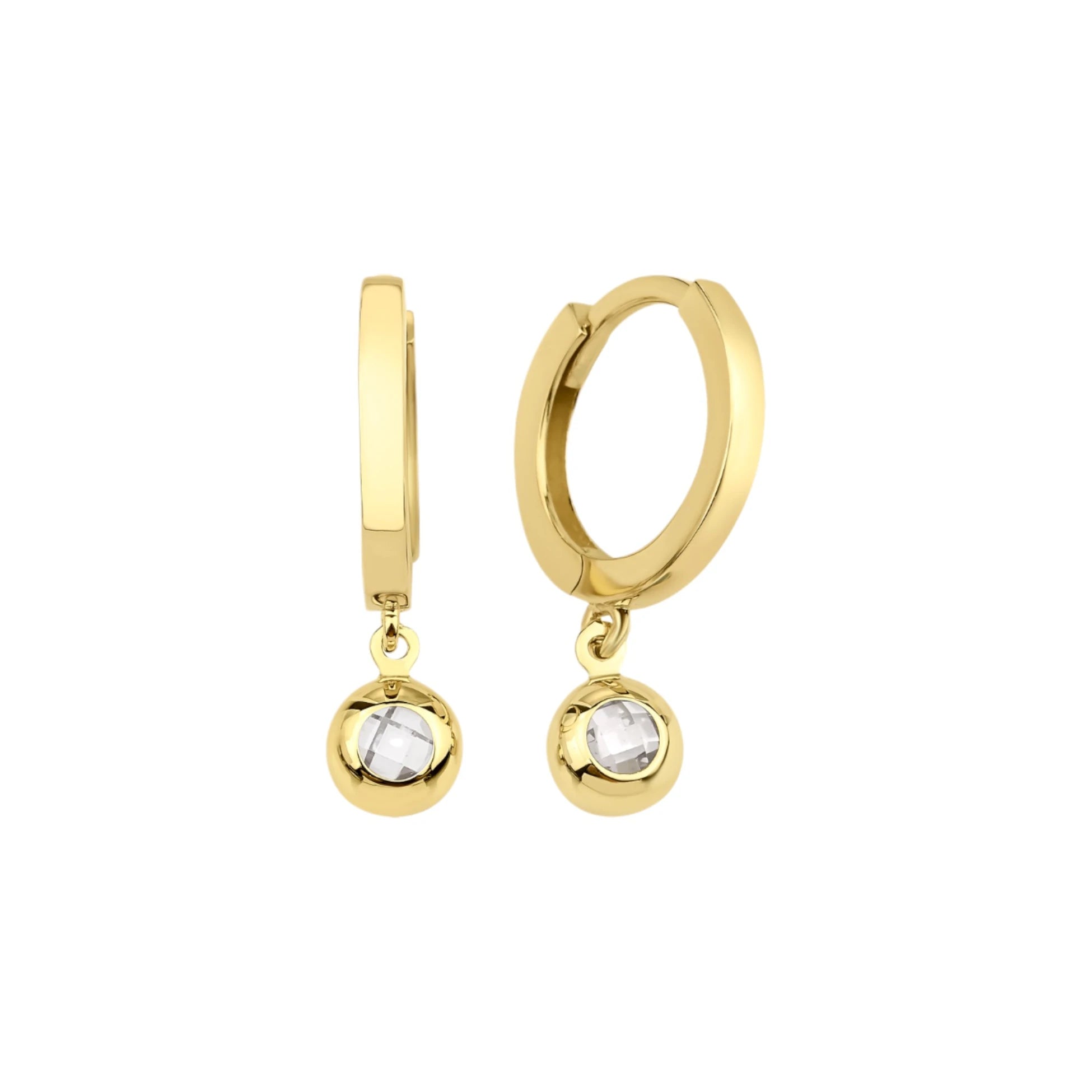 Tek Taş Küpe - O'an Jewelry