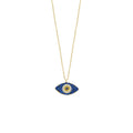 Lacivert Taşlı Göz Kolye - O'an Jewelry