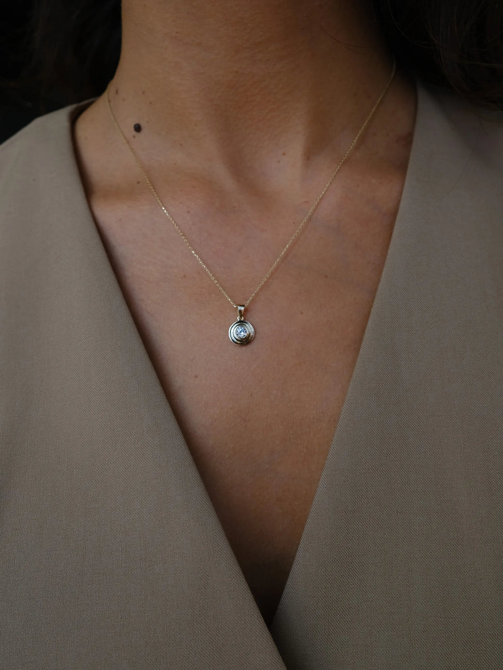 Tek Taş Kolye - O'an Jewelry