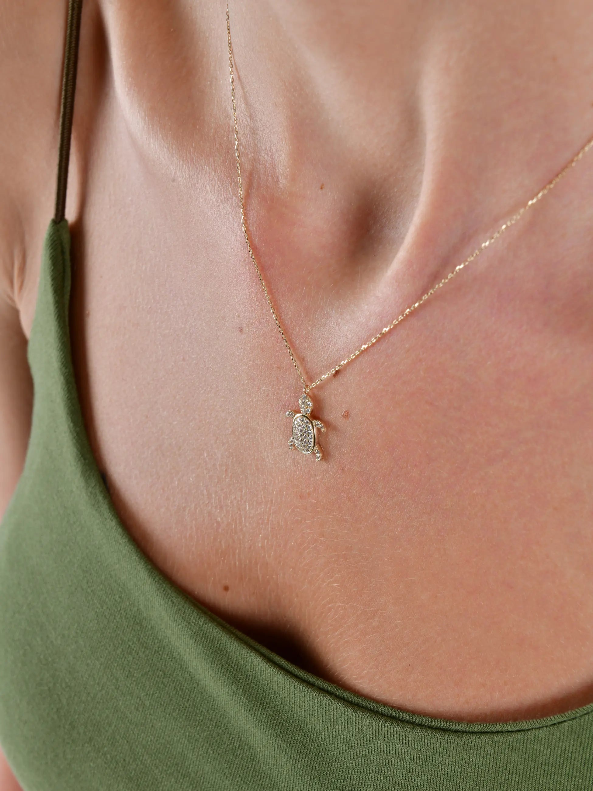 Kaplumbağa Kolye - O'an Jewelry