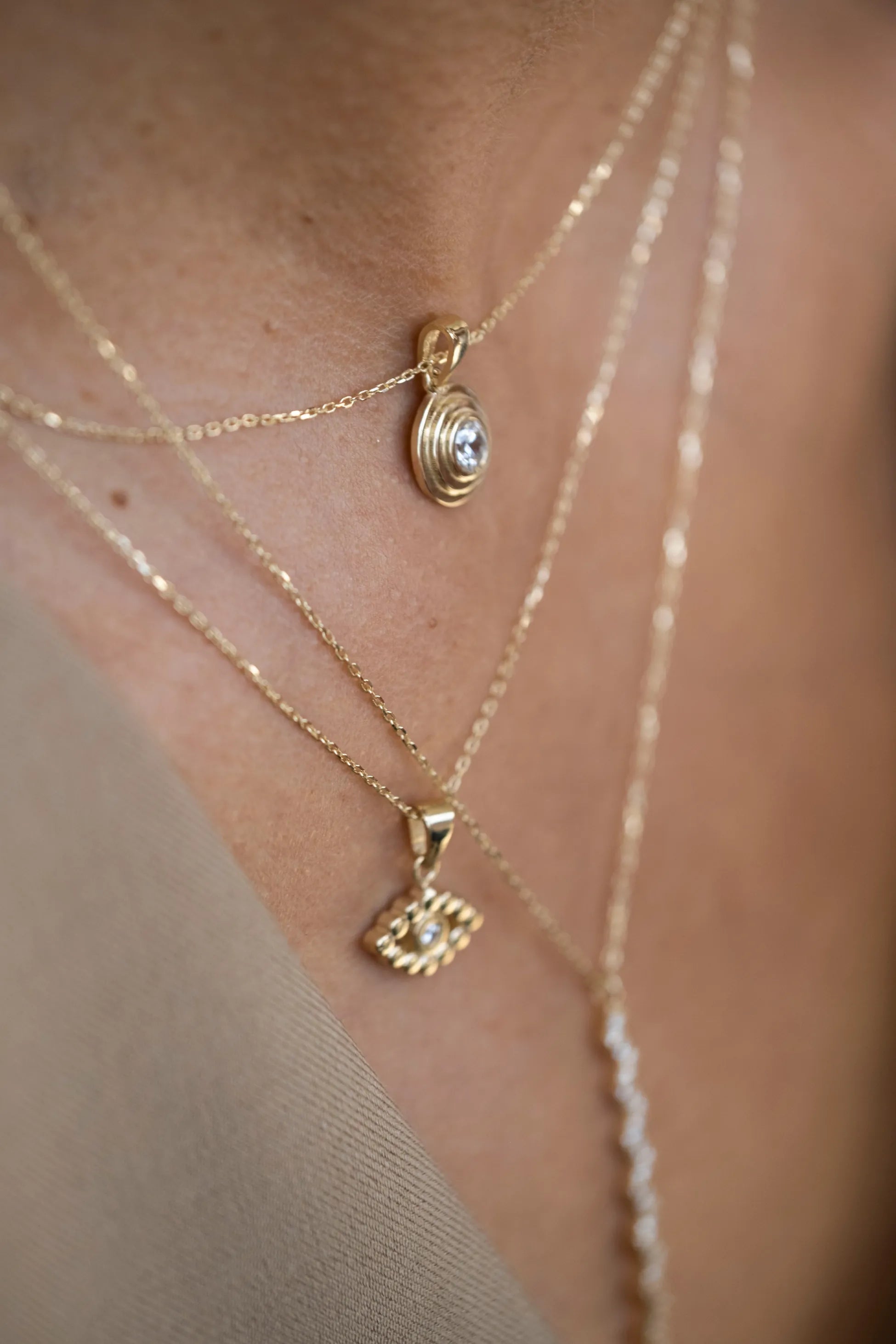 Tek Taş Kolye - O'an Jewelry