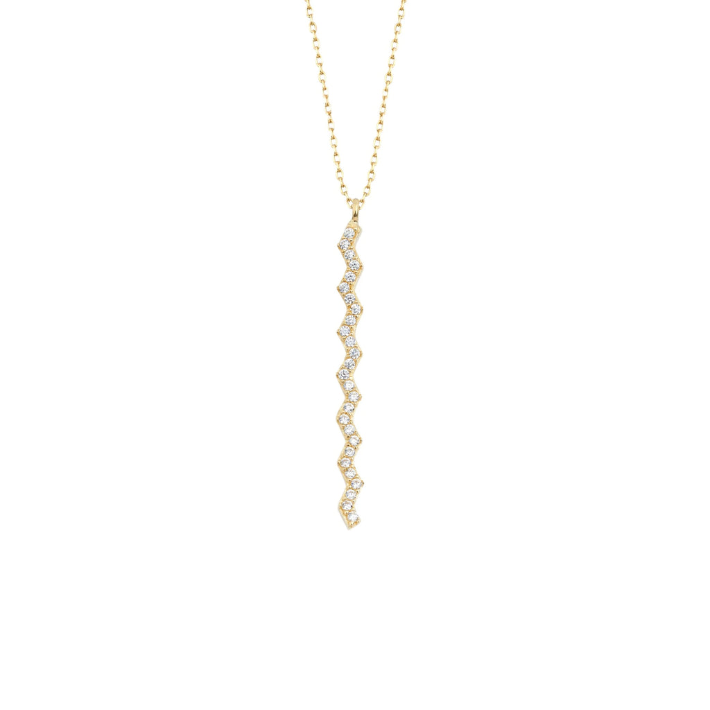 Minimal Zikzak Kolye - O'an Jewelry