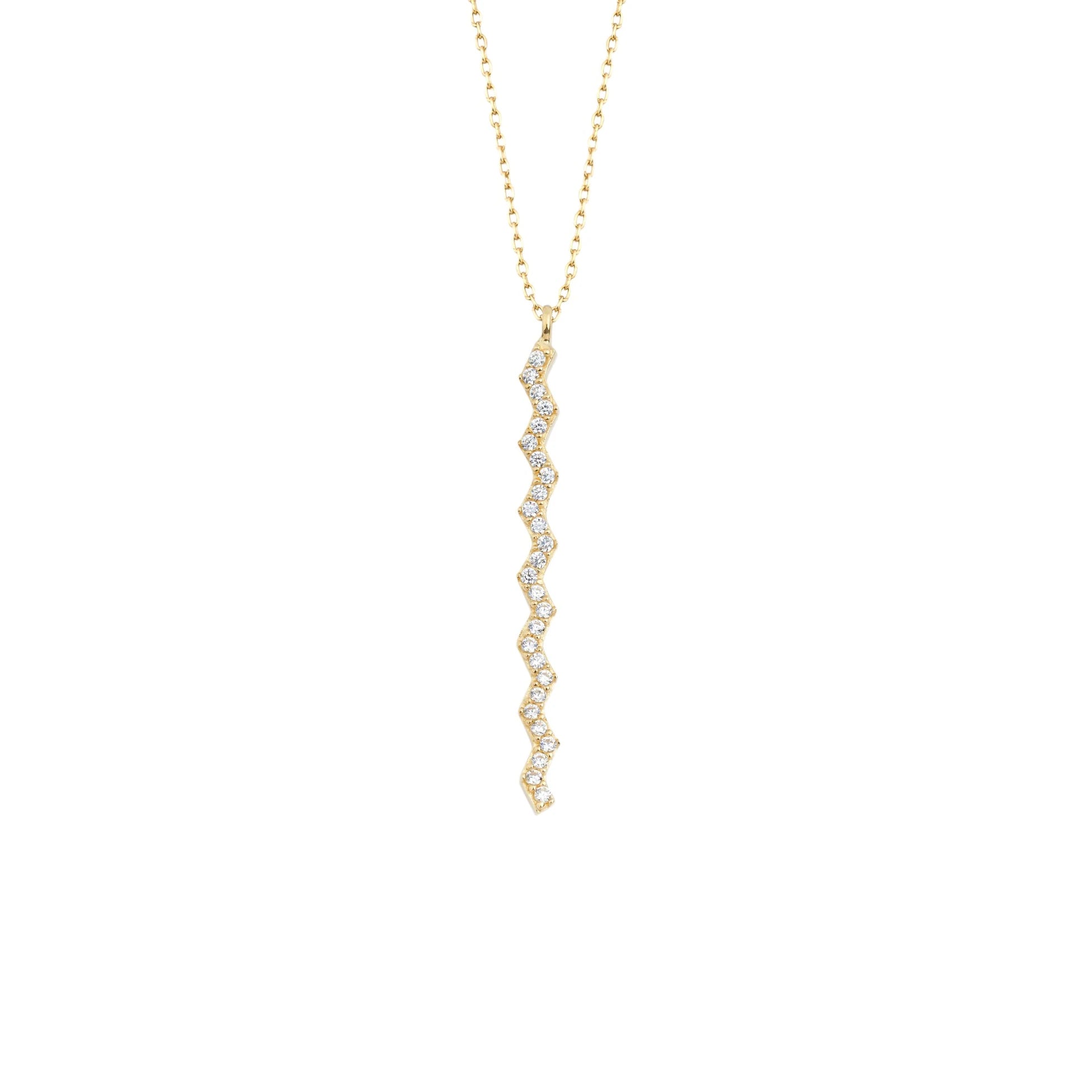 Minimal Zikzak Kolye - O'an Jewelry