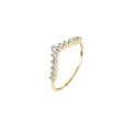 Minimal Taşlı Zarif Yüzük - O'an Jewelry