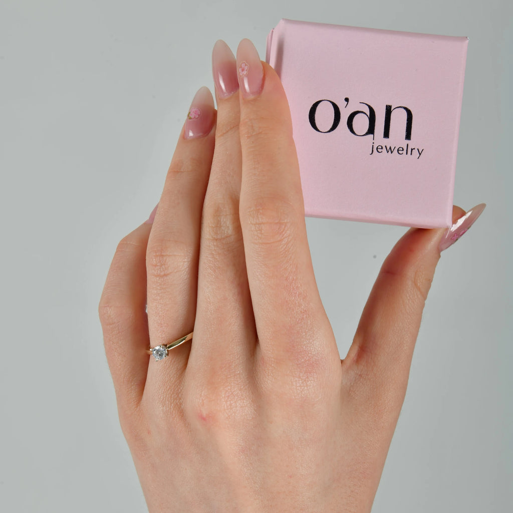Tek Taş Yüzük - O'an Jewelry