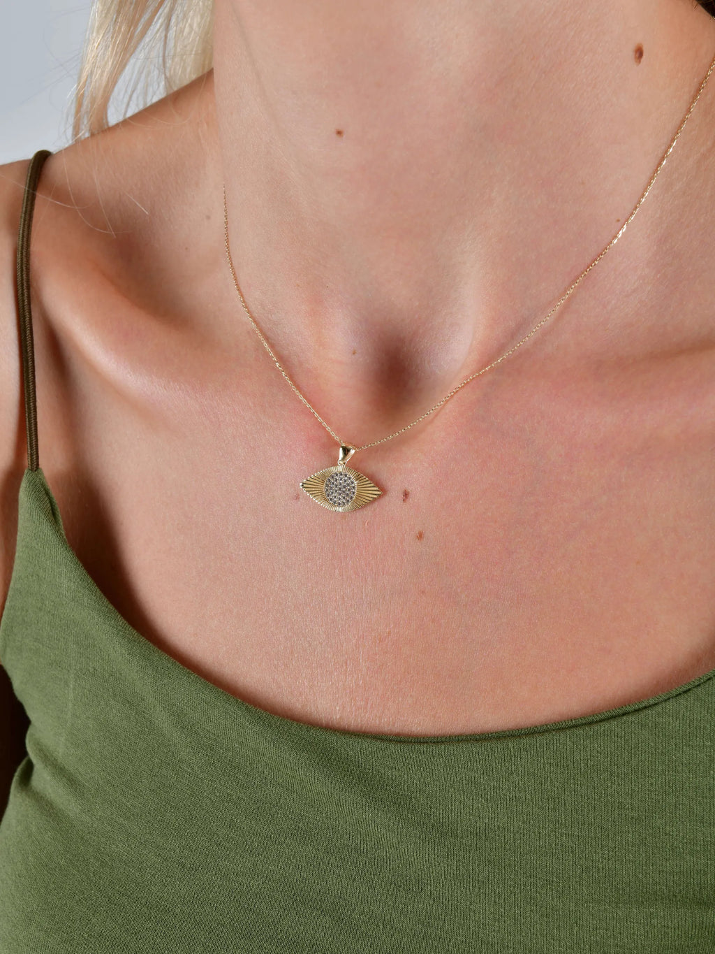 Göz Şekilli Kolye - O'an Jewelry