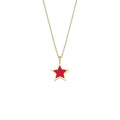 Minimal Mineli Yıldız Kolye - O'an Jewelry