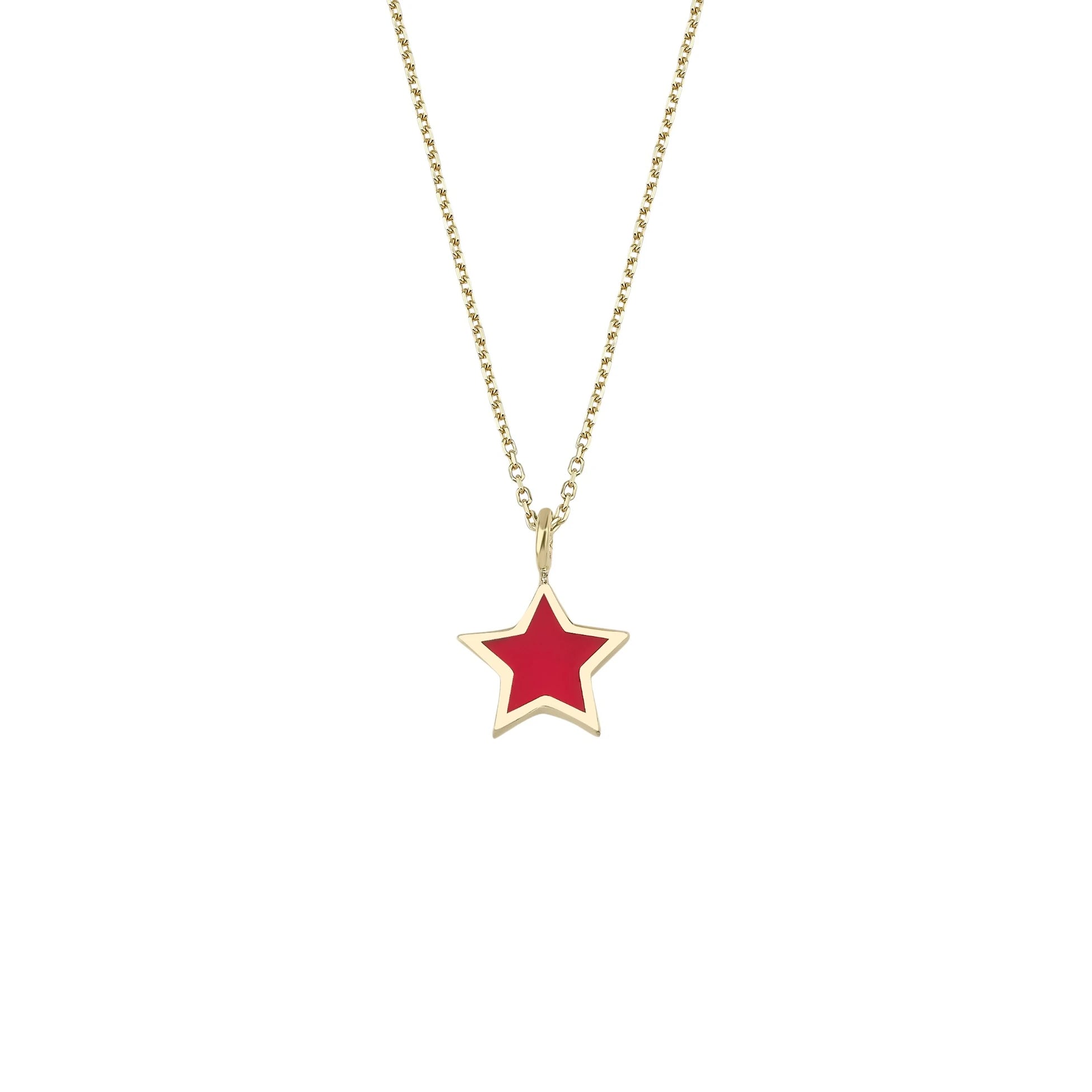 Minimal Mineli Yıldız Kolye - O'an Jewelry