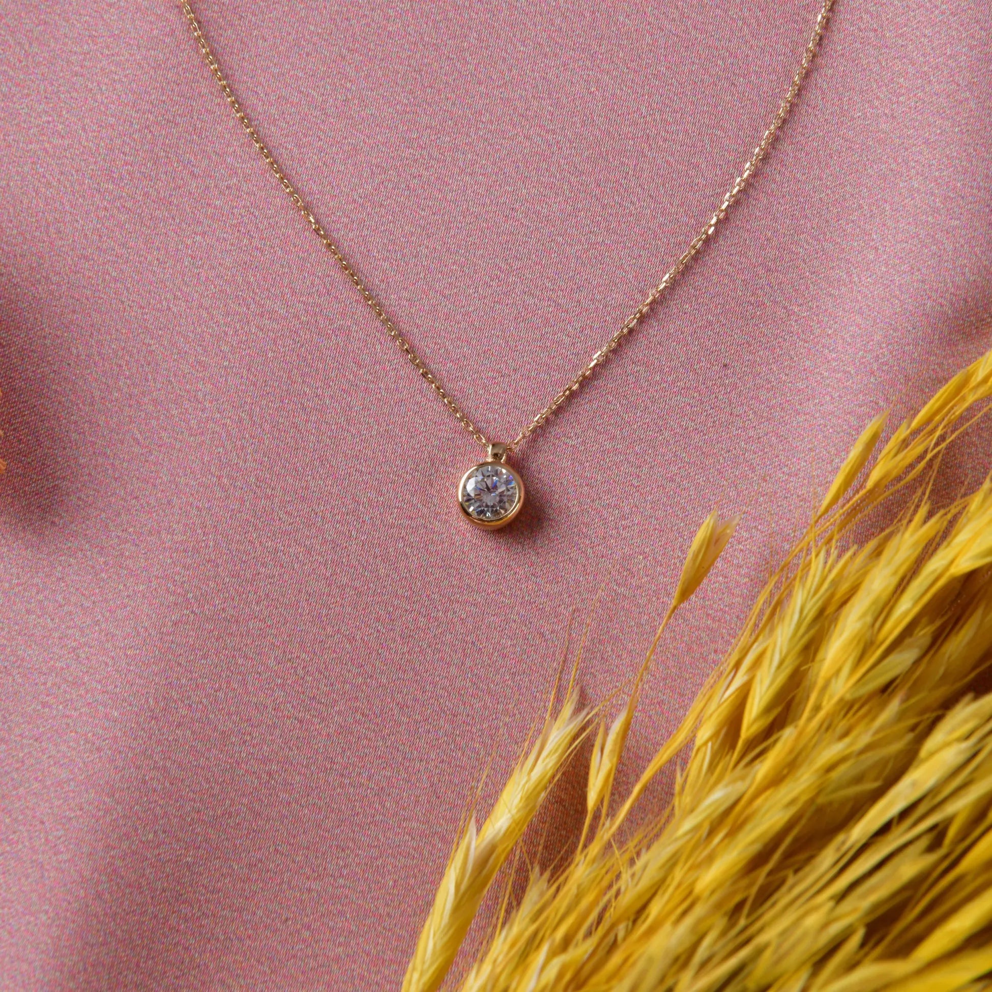 Tek Taş Kolye - O'an Jewelry