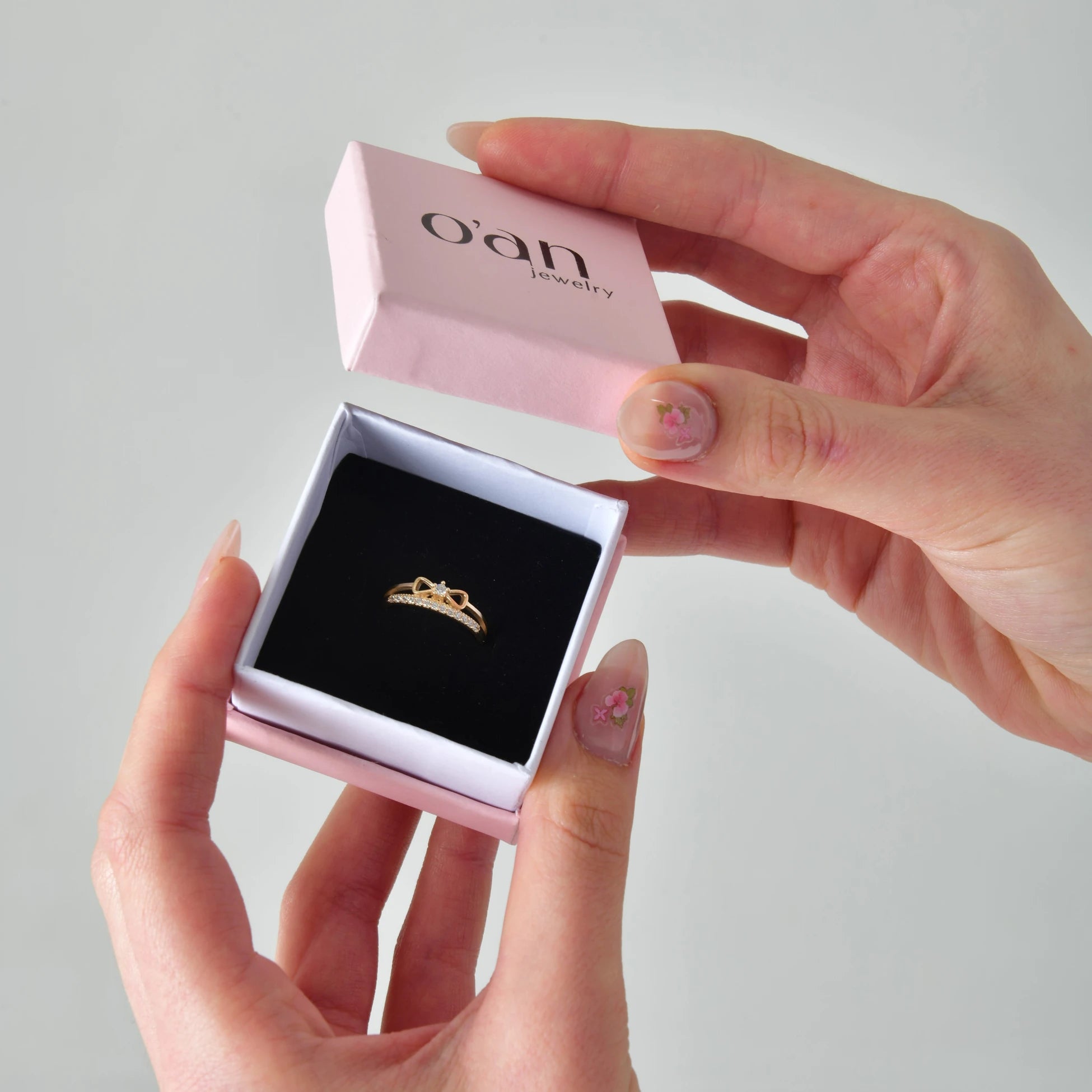 Minimal Fiyonk Yüzük - O'an Jewelry