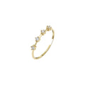 Minimal Taşlı Yüzük - O'an Jewelry