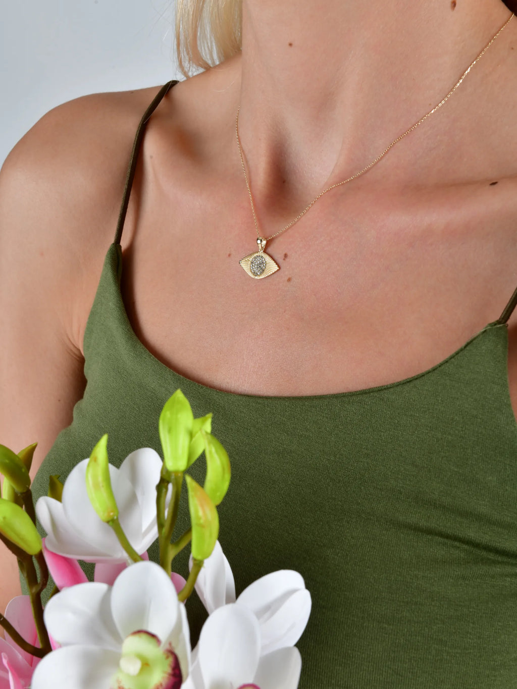 Göz Şekilli Kolye - O'an Jewelry
