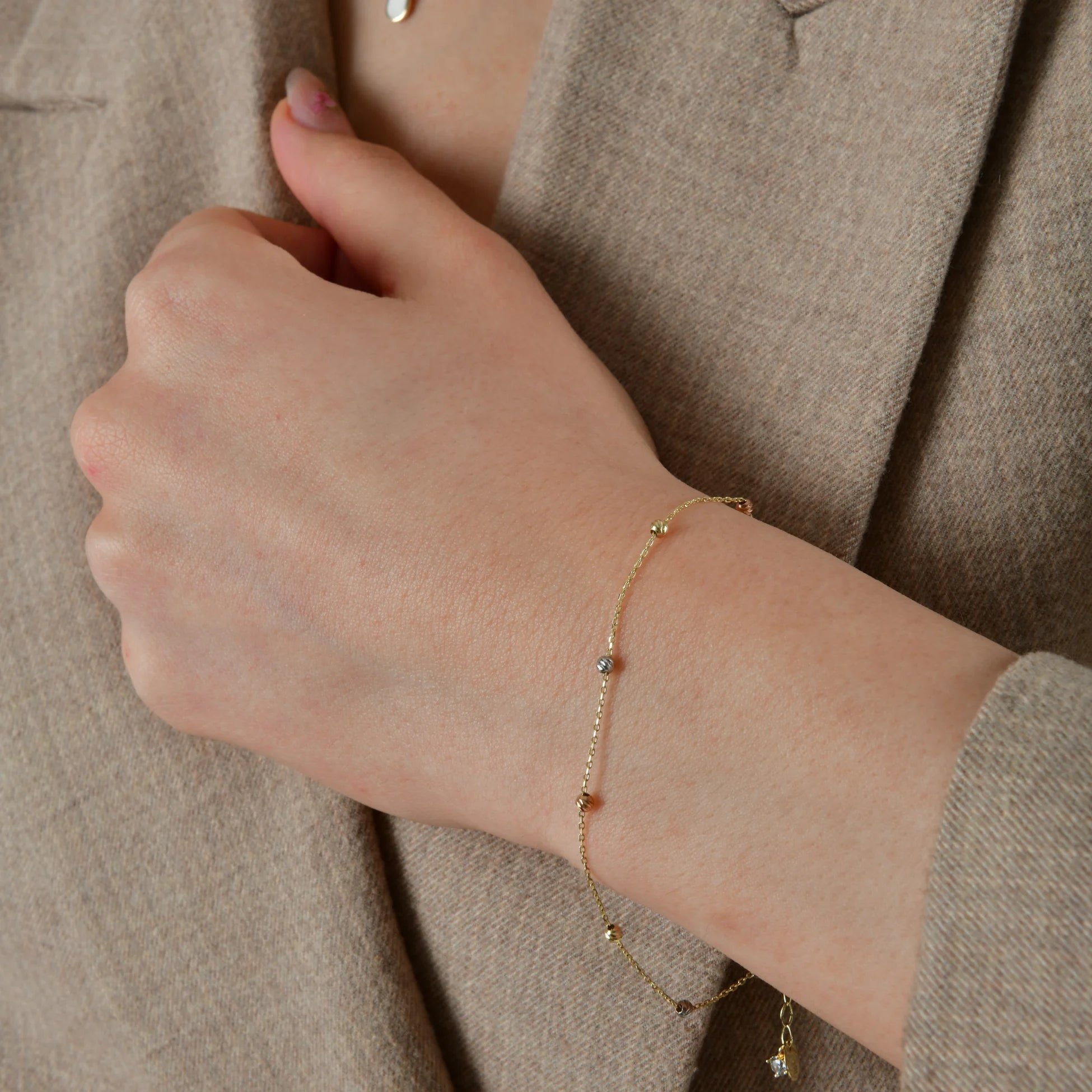 Üç Renkli Dorika Bileklik - O'an Jewelry