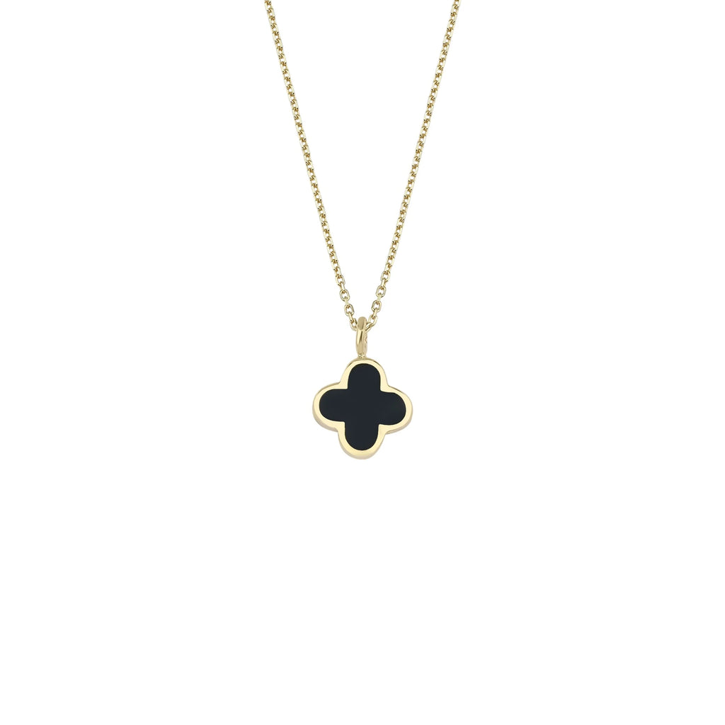 Minimal Mineli Yonca Kolye - O'an Jewelry
