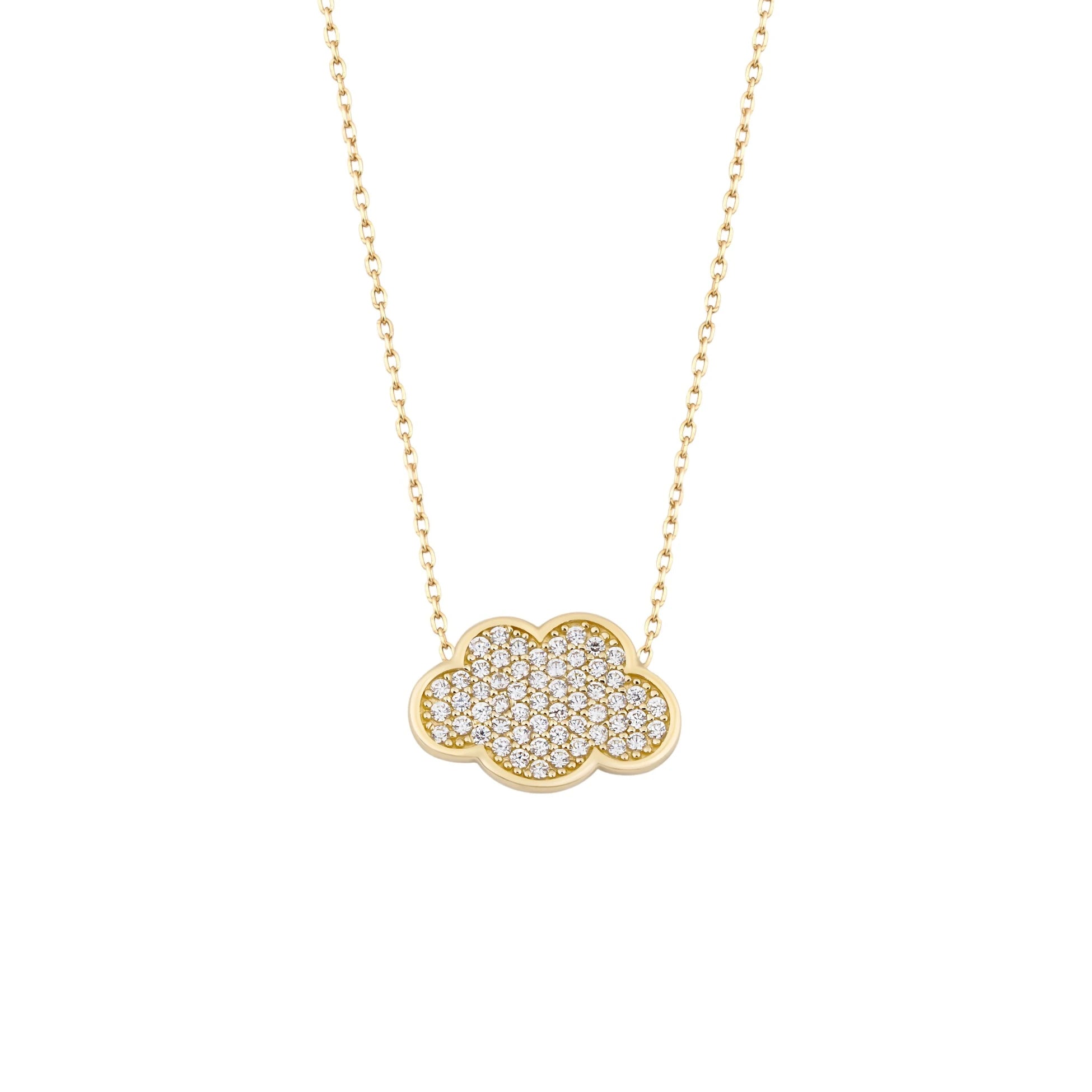 Taşlı Bulut Kolye - O'an Jewelry
