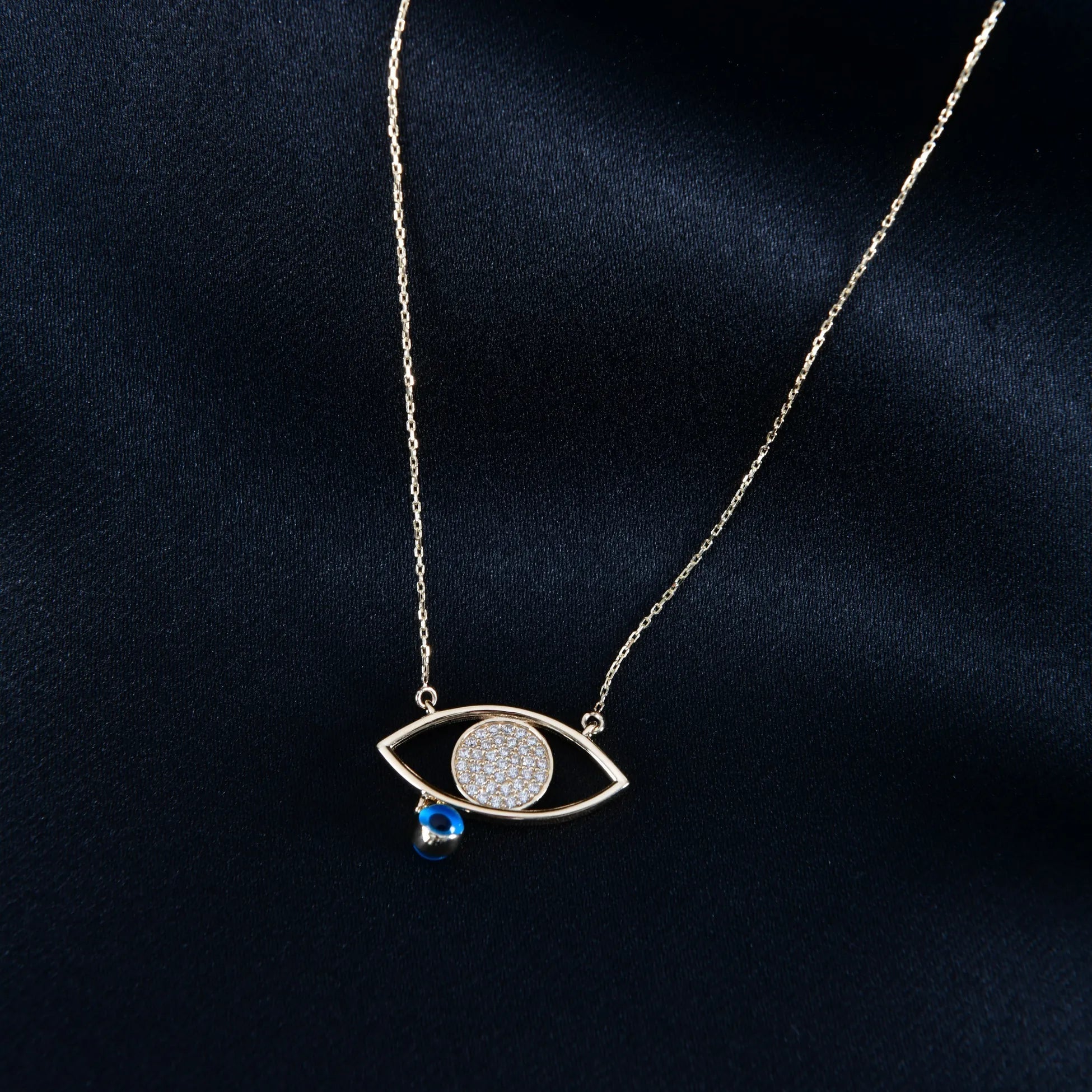 Sallantılı Göz Kolye - O'an Jewelry