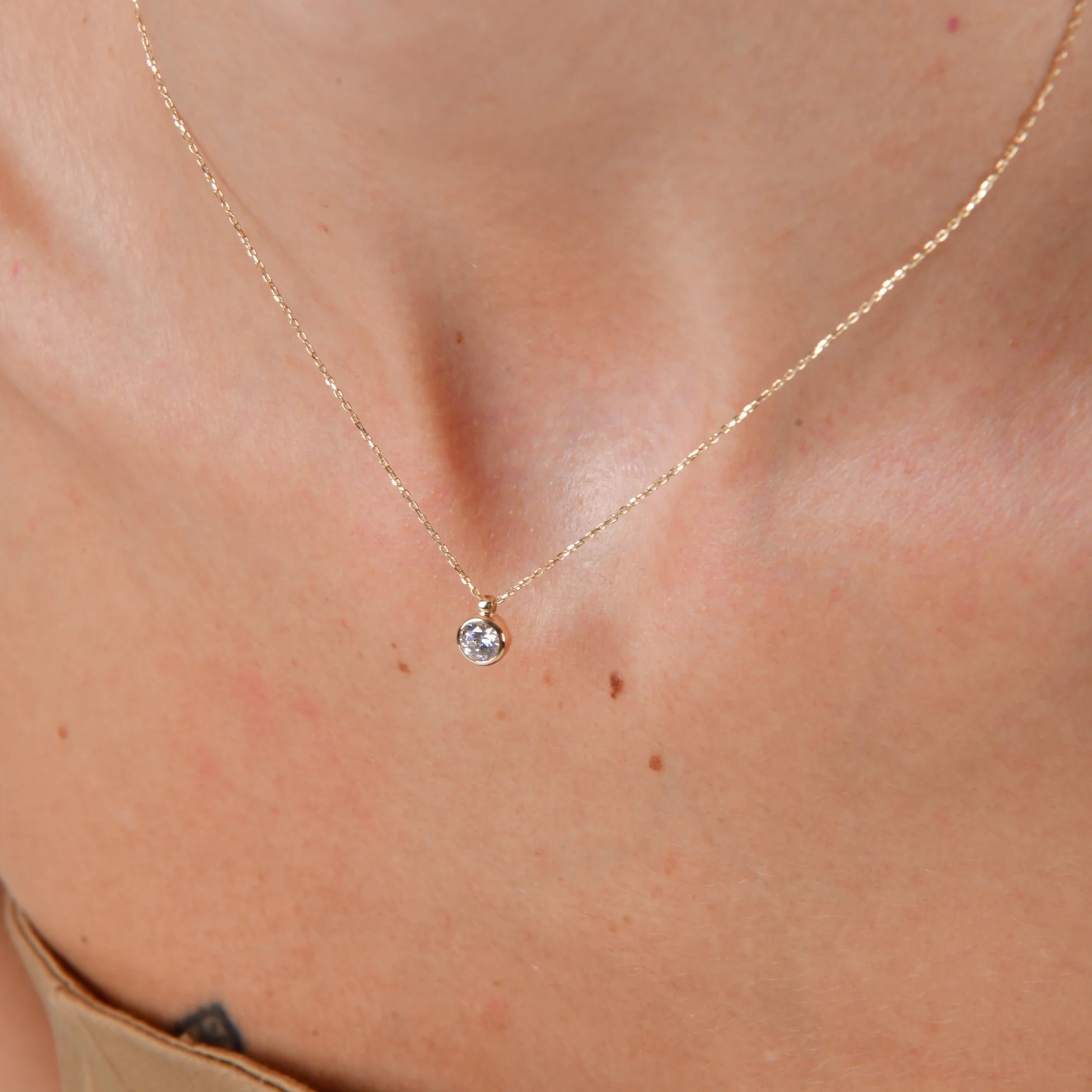 Tek Taş Kolye - O'an Jewelry