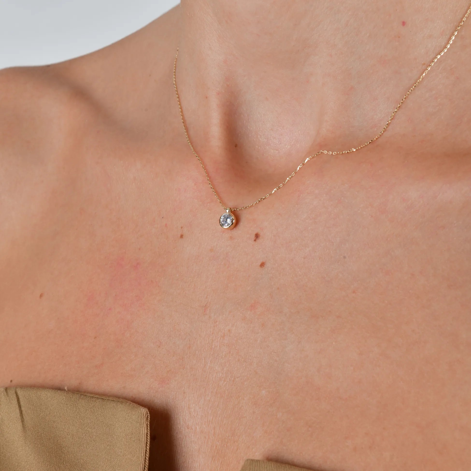 Tek Taş Kolye - O'an Jewelry