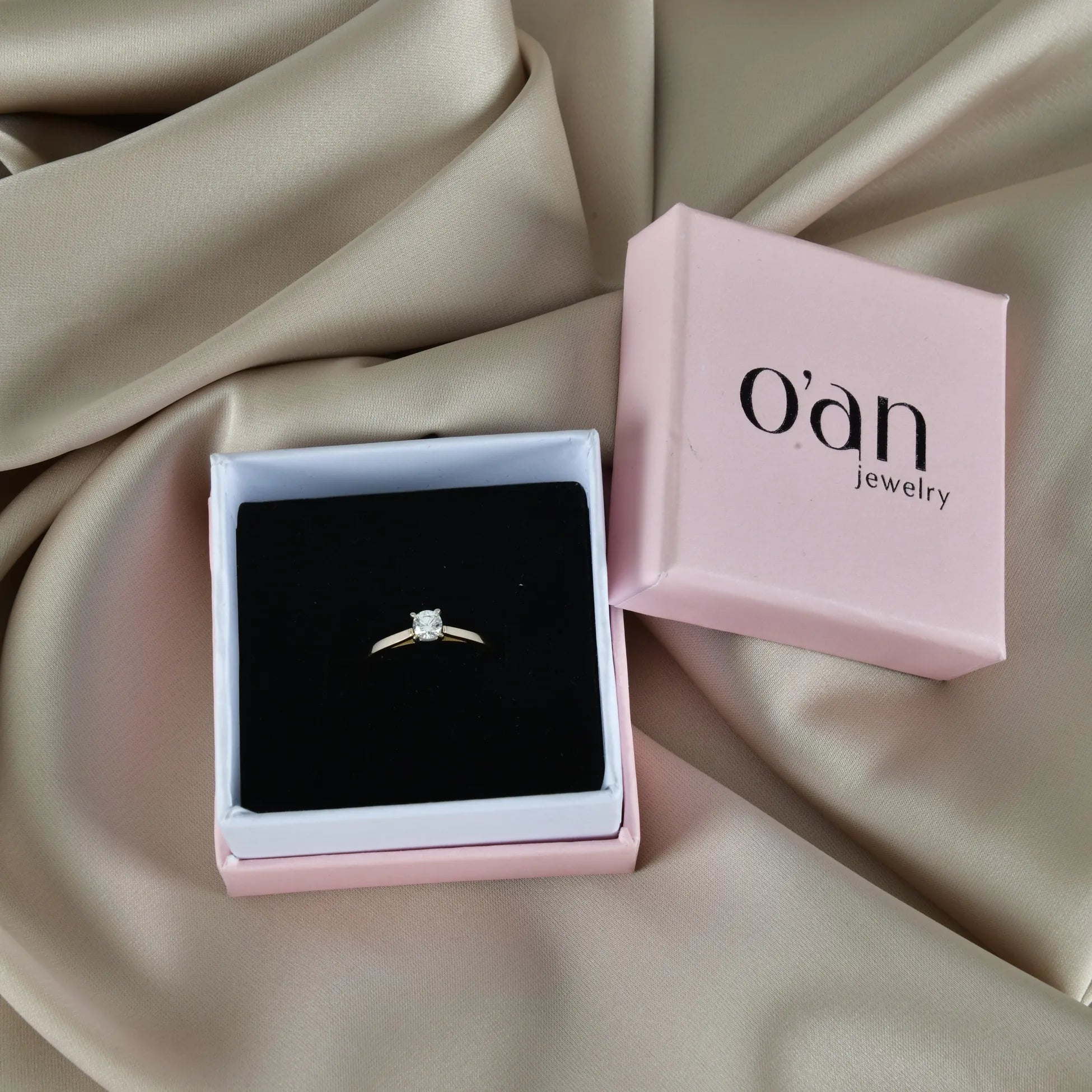 Tek Taş Yüzük - O'an Jewelry