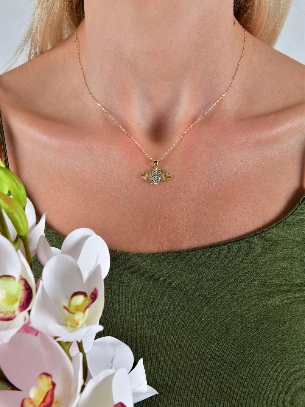Göz Şekilli Kolye - O'an Jewelry