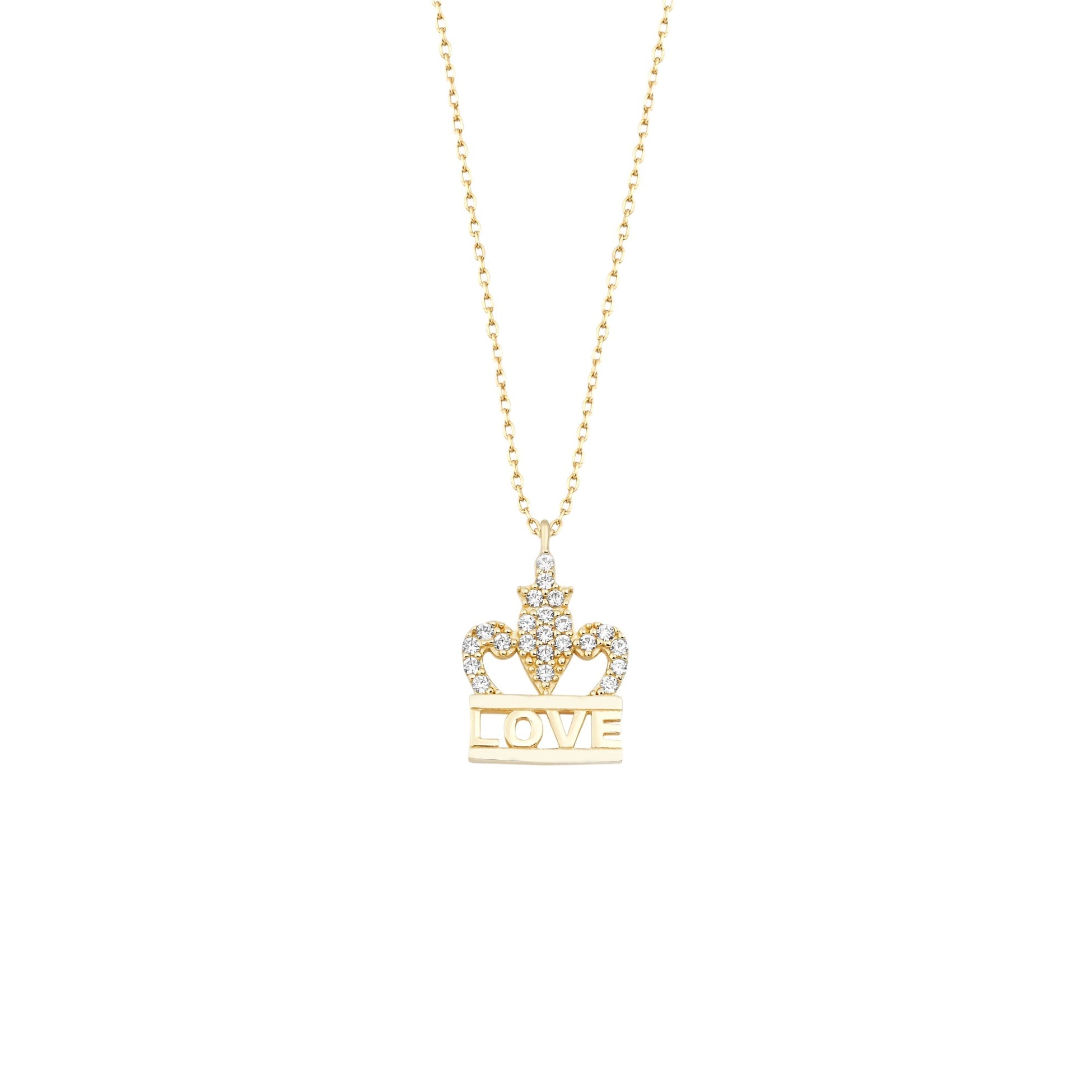 Love Taç Kolye - O'an Jewelry