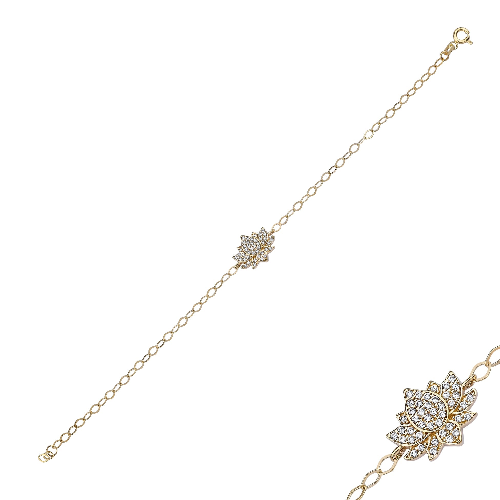 Lotus Bileklik - O'an Jewelry