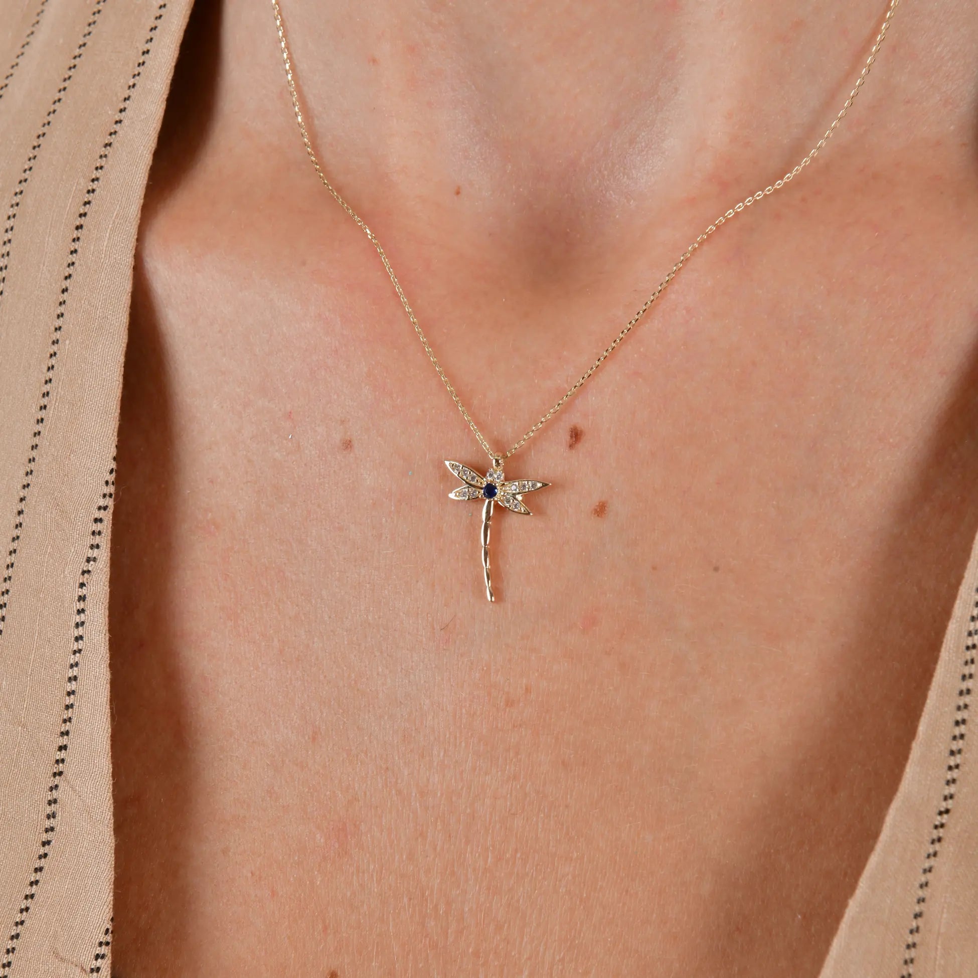 Minimal Yusufçuk Kolye - O'an Jewelry