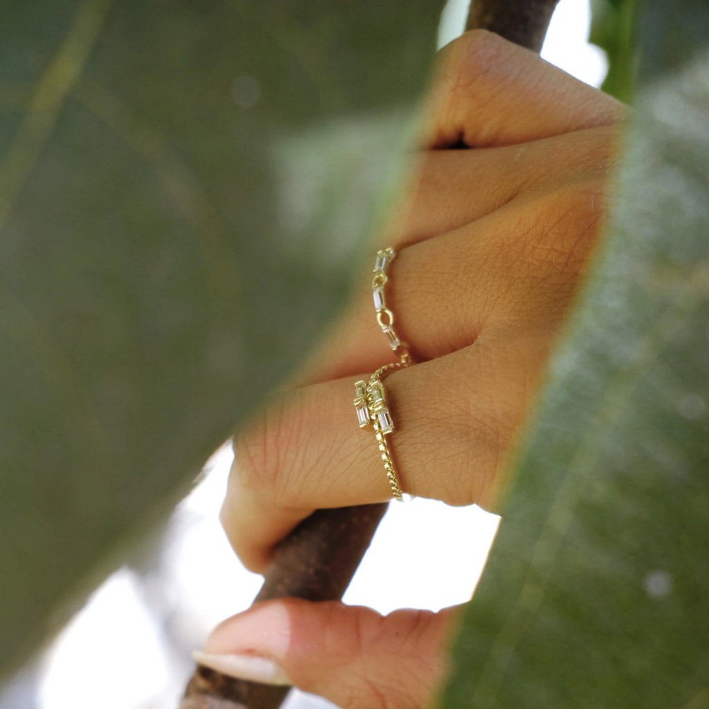 Minimal Baget Yüzük - O'an Jewelry