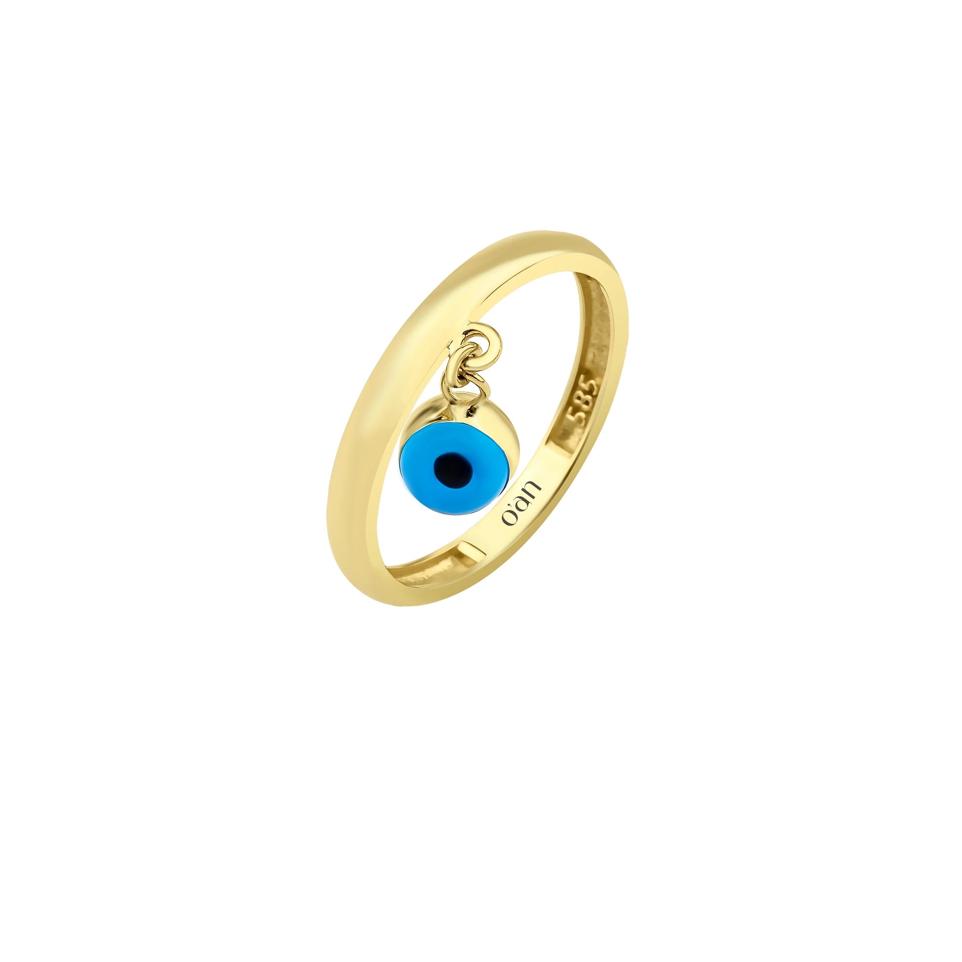 Göz Boncuk Sallantılı Yüzük - O'an Jewelry