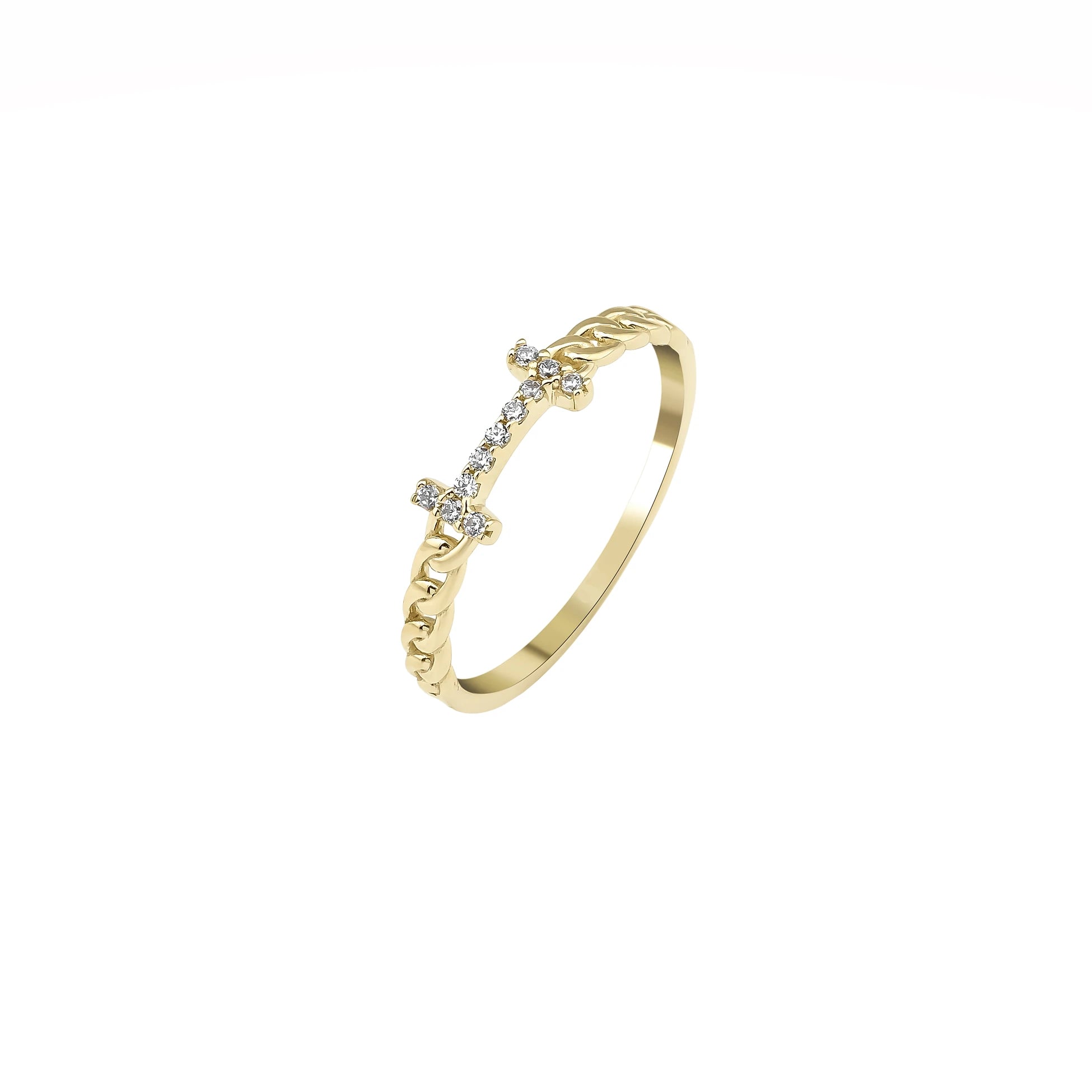 Minimal T Yüzük - O'an Jewelry