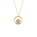 Taşlı Halka Kolye - O'an Jewelry