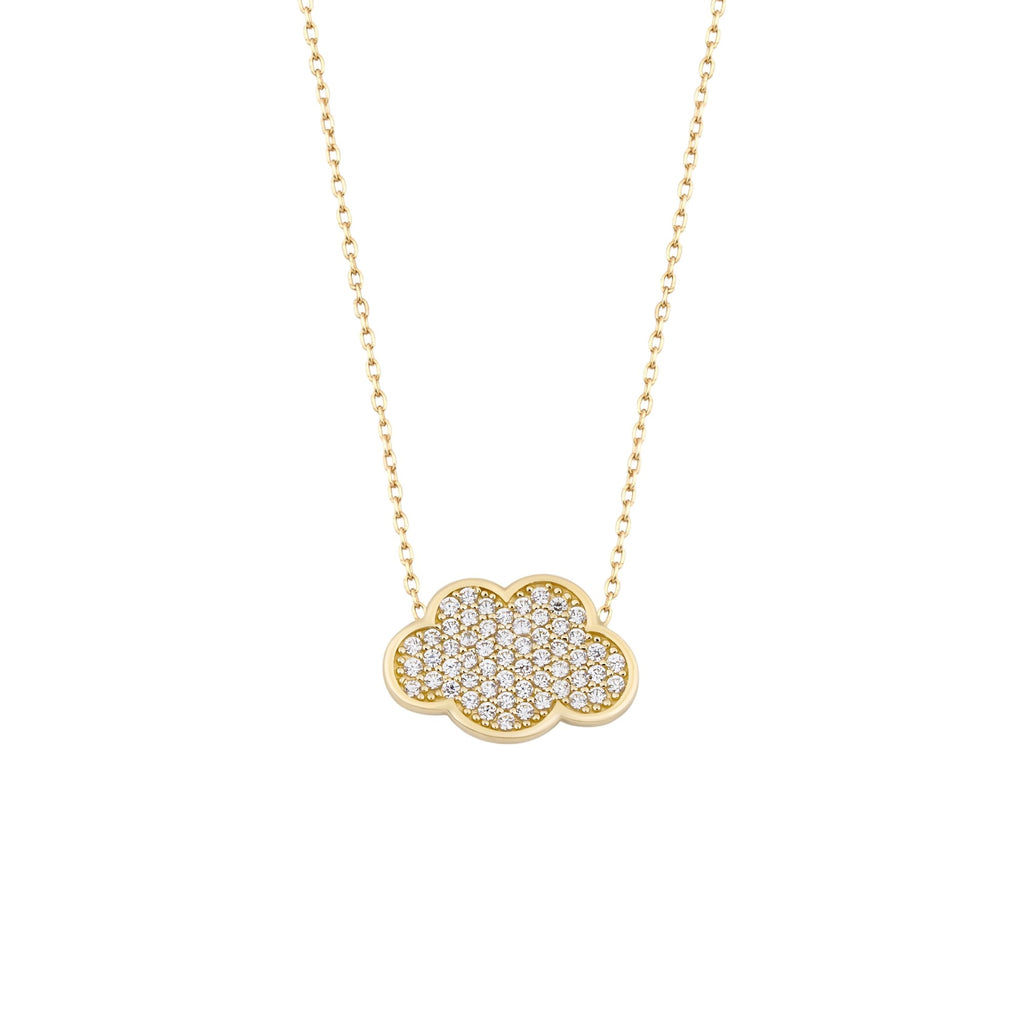 Taşlı Bulut Kolye - O'an Jewelry
