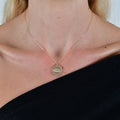 Gözlü Güneş Kolye - O'an Jewelry
