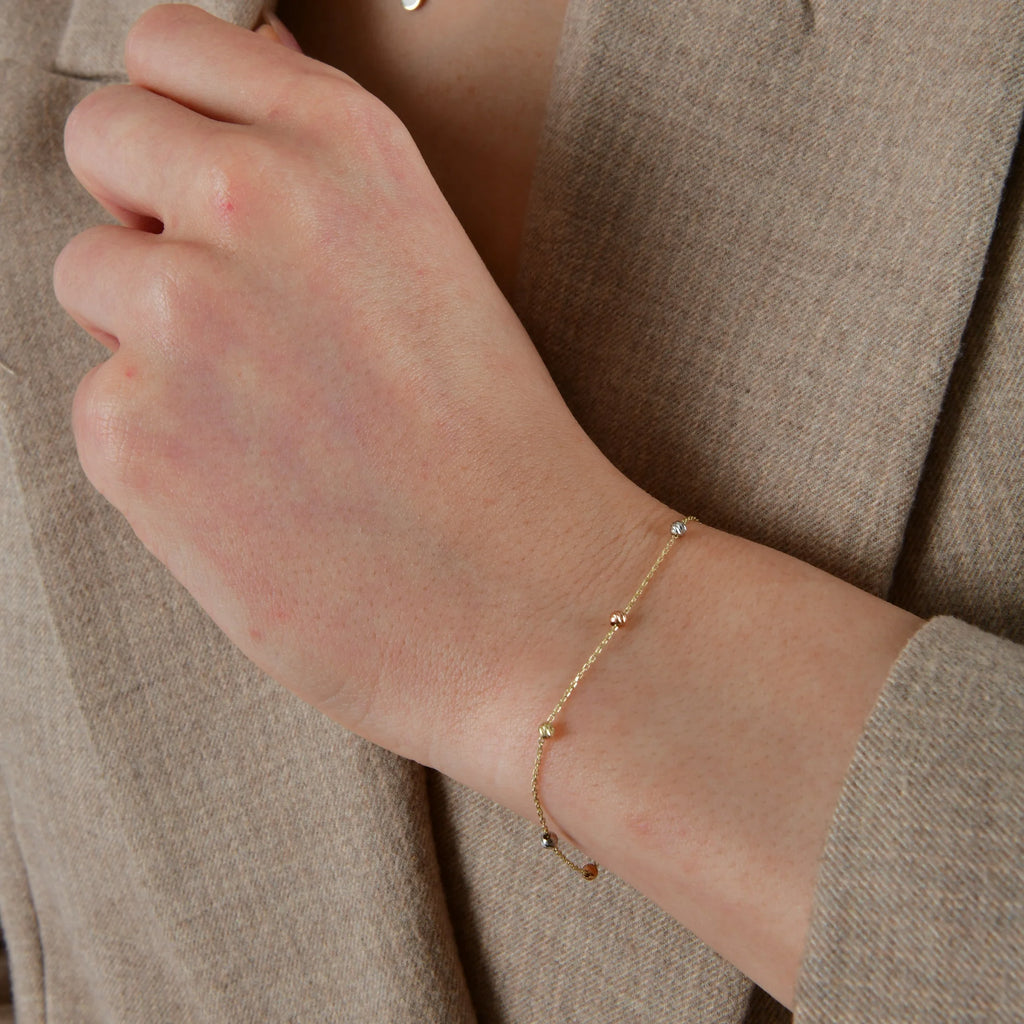 Üç Renkli Dorika Bileklik - O'an Jewelry