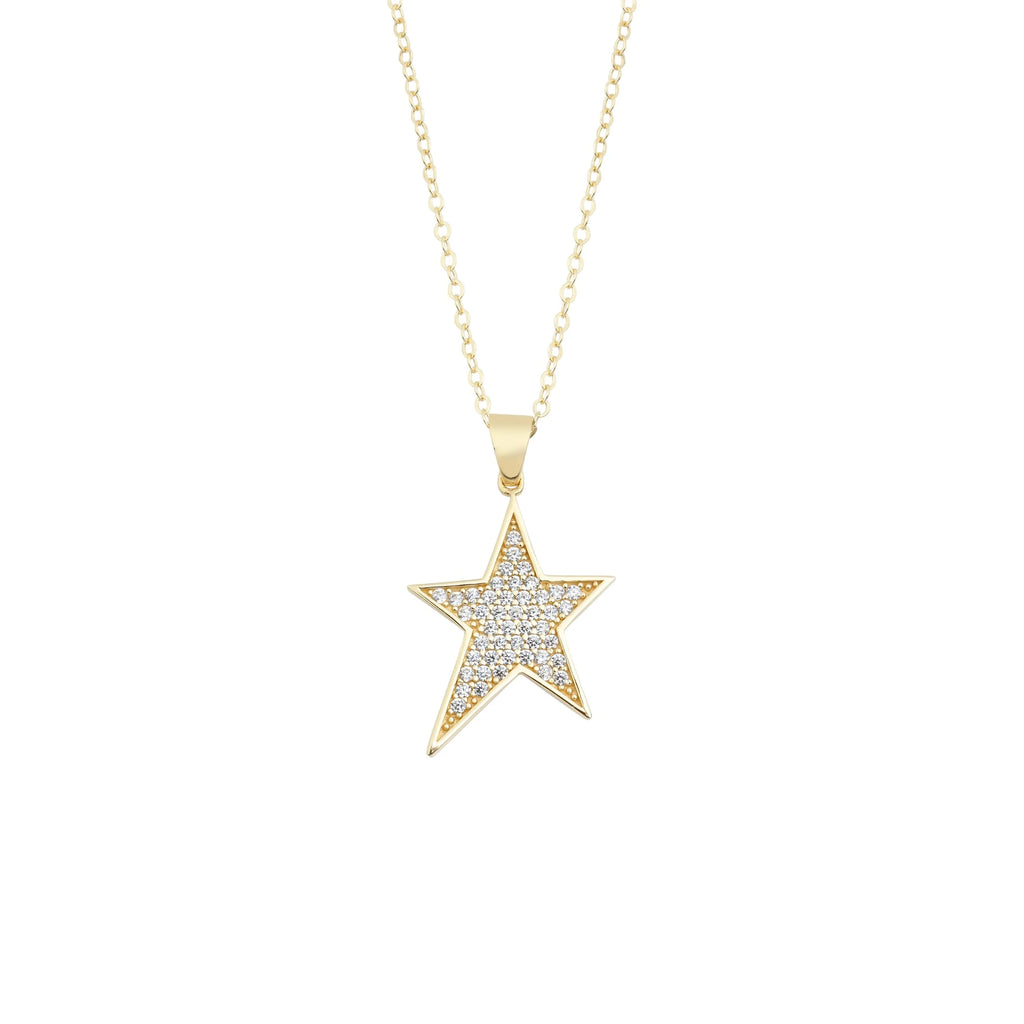 Taşlı Yıldız Kolye - O'an Jewelry