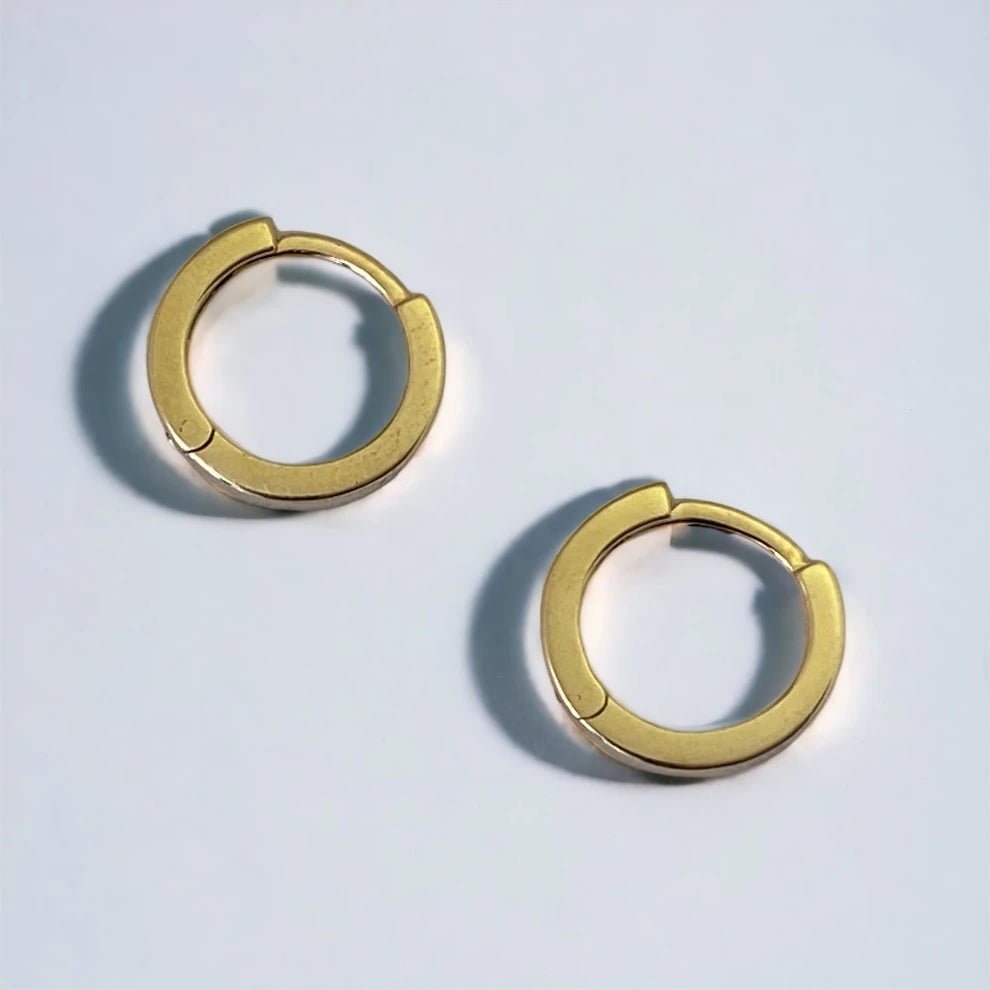 Minimal Halka Küpe - O'an Jewelry