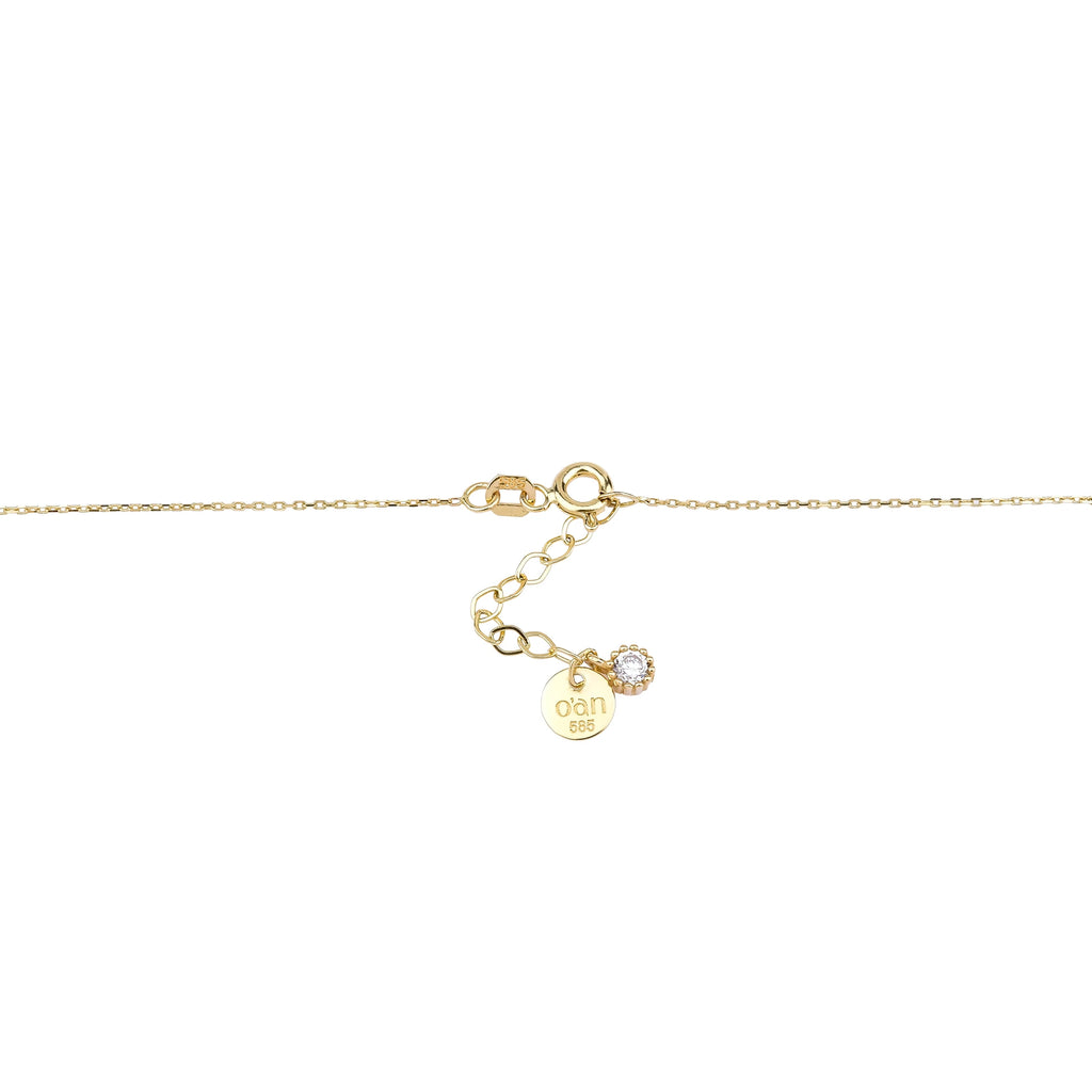 Taşlı Bulut Kolye - O'an Jewelry