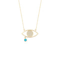 Sallantılı Göz Kolye - O'an Jewelry