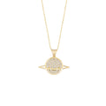 Taşlı Gezegen Kolye - O'an Jewelry