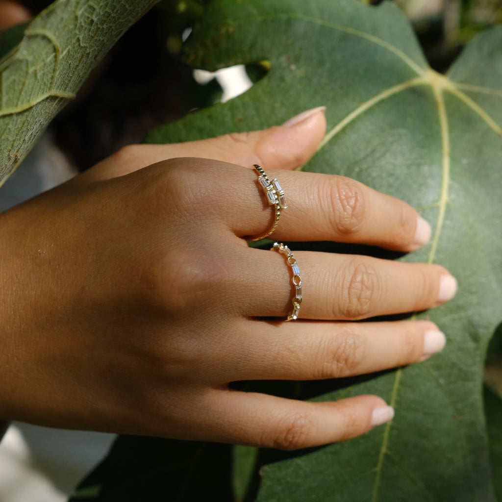 Minimal Baget Yüzük - O'an Jewelry