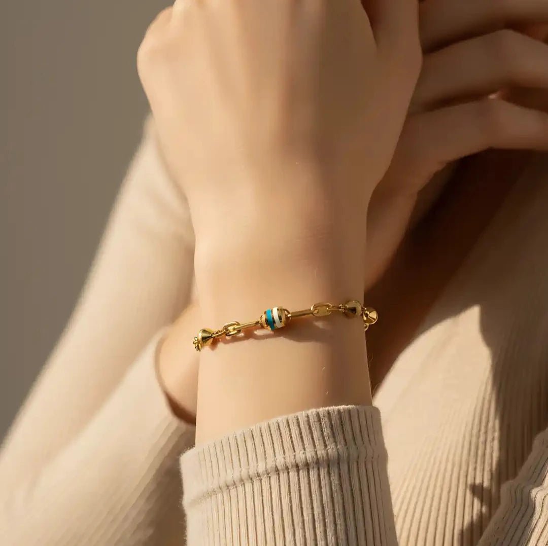 Mineli Zincir Bileklik - O'an Jewelry